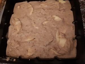 Gâteau aux pommes et noisettes sans oeufs Gâteau aux pommes et noisettes sans oeufs