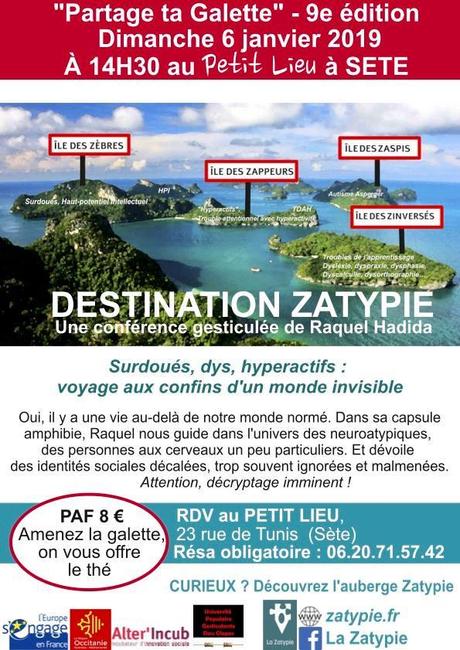 Sète | Destination Zatypie – Conférence gesticulée