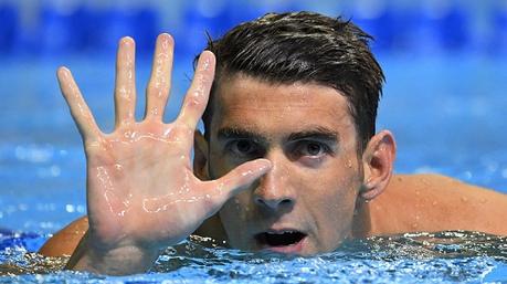 Michael Phelps, 23 médailles d'or, utilise une astuce simple pour rester concentré sur ses objectifs