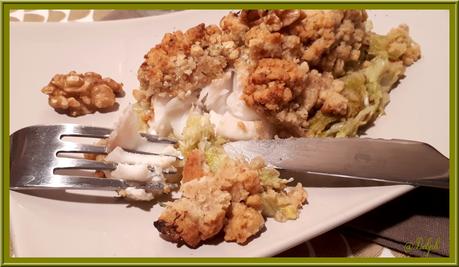 Cabillaud en croûte de noix Cabillaud en croûte de noix