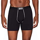Saxx 24-Seve Boxer, sans Sexe M Noir