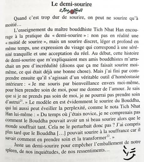 Le demi-sourire pour mieux réfléchir...