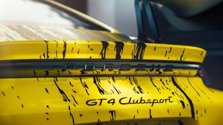 Porsche 718 Cayman GT4 Clubsport: en piste