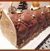 Vos recettes préférées de Décembre 2018 Bûche Chocolat et Insert à la Poire - Oh, la gourmande..