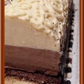 Vos recettes préférées de Décembre 2018 Bûche aux 3 chocolats - Oh, la gourmande..