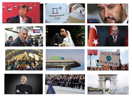 L'ANNEE 2018 EN DOUZE QUATRAINS