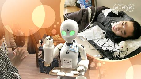 Tokyo : un café avec des serveurs robots contrôlés par des personnes paralysées