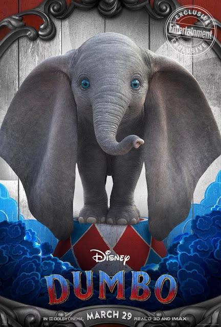 Affiches personnages US pour le live-action Dumbo de Tim Burton