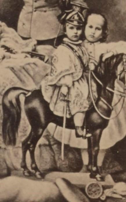 La famille impériale : Sisi, François-Joseph, Gisèle et Rodolphe