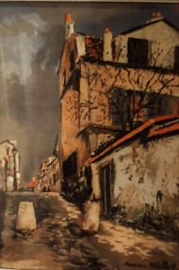 Montmartre … des cartes postales et des peintres….