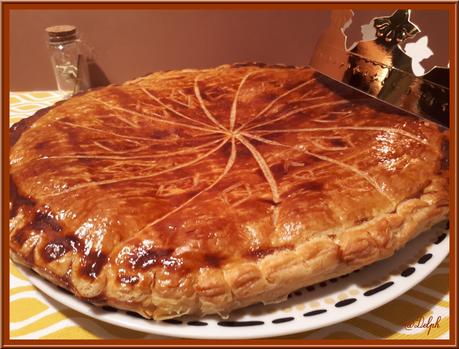 Galette des rois au Chocolat et Noix de Pécan