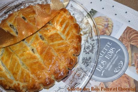 Galette des rois poire et chocolat