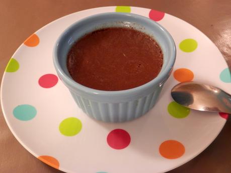 Crème aux oeufs au chocolat ou oeufs au lait au chocolat