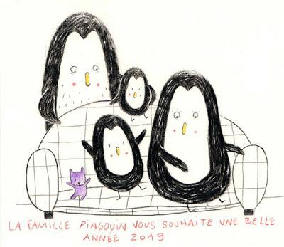 Vœux illustrés de bonne année 2019