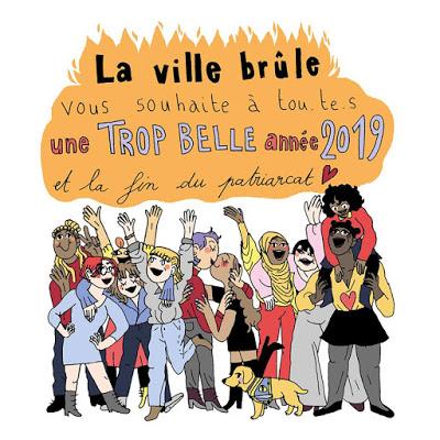 Vœux illustrés de bonne année 2019