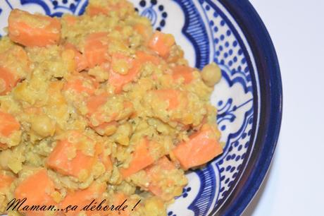 One pan dhal aux patates douces