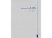 (Note lecture), Laure Gauthier, neige (entre mots villon), Isabelle Alentour