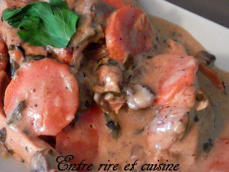 Blancs de poulet au champagne