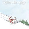 Milo à la neige de Anne Pym et Francesco Pittau