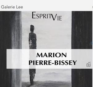 Galerie LEE   exposition Marion PIERRE-BISSEY  « Esprit Vie » – à partir du 24 Janvier 2019