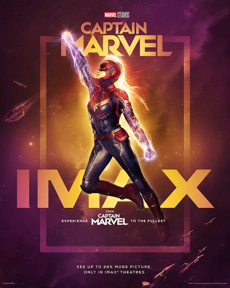 Nouvelles affiches US et IMAX pour Captain Marvel signé Anna Boden et Ryan Fleck
