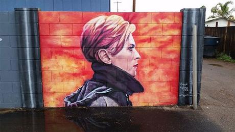 Une fresque géante David Bowie à Phoenix