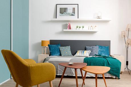 Un appartement de 32m² à Lyon rénové et décoré par Francisco Lopez