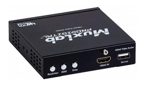 MuxLab propose un mini scaler HDMI 4K très facile à installer