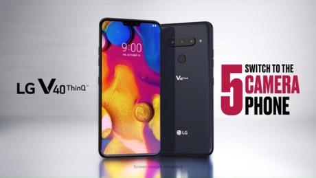 CES2019 : le LG V40 ThinQ est officiel.