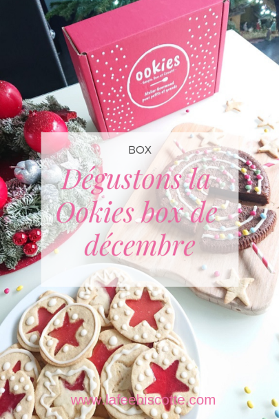 Dégustons la Ookies box de décembre