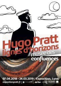 Hugo Pratt « lignes d’horizons » – Musée des Confluences (Lyon) – Exposition du 07 Avril au 24 Mars 2019