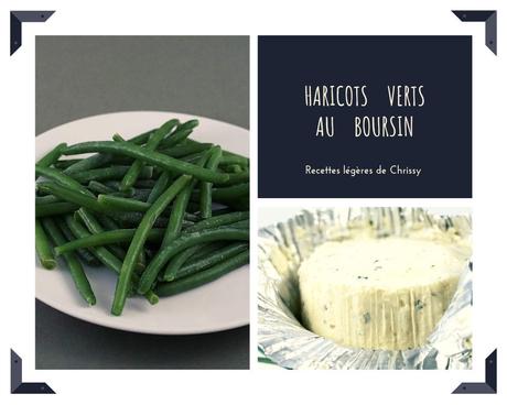 Haricots verts au boursin ail et fines herbes Haricots verts au boursin ail et fines herbes