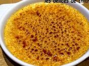 crèmes brûlées vanille