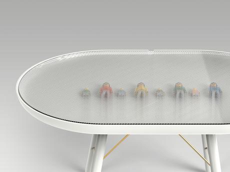 ECTO famille de table basse vitrine par Piks Design