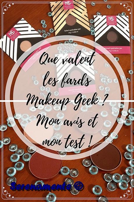 Que valent les fards Makeup Geek ? Mon avis et mon test ! Que valent les fards Makeup Geek ? Mon avis et mon test !