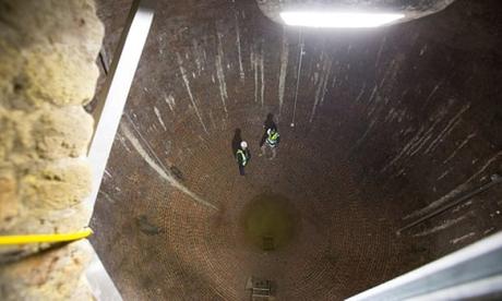 Une maison à glace découverte sous une rue de Londres