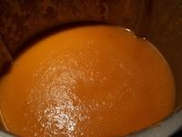 Soupe de Pois Chiches et Carottes à l'Orientale Cliquer sur les photographies pour les agrandir