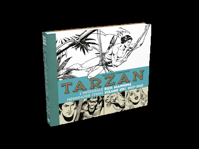 Tarzan : l'intégrale Russ Manning Newspaper strips Volume 1 1967-1969 aux éditions Graph Zeppelin