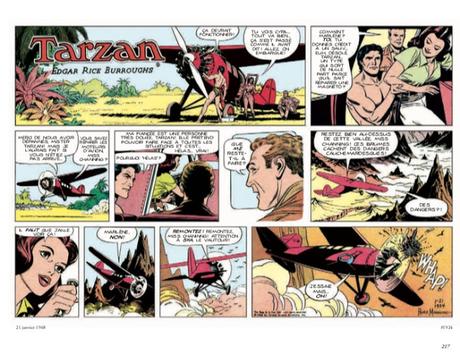 Tarzan : l'intégrale Russ Manning Newspaper strips Volume 1 1967-1969 aux éditions Graph Zeppelin page 217