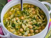 Soupe pois chiches nouilles