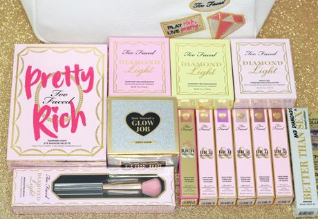 La collection « Pretty Rich » de Too Faced (revue et swatches) !