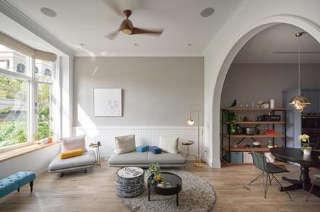 Une maison qui mêle trois styles de décorations bien distincts