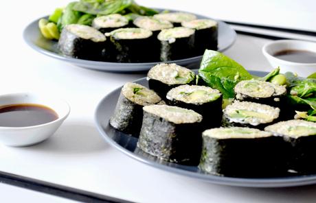 Maki avocat quinoa Plats