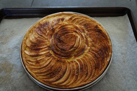 Tarte aux pommes Amandine de Cyril Lignac