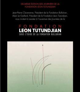 2me édition des journées de la Fondation Léon TUTUNDJIAN à Lyon -(Samedi 19 Janvier 2019 )