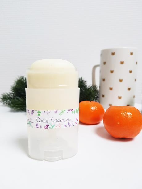 DIY : mon déodorant naturel Orange Coco