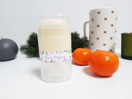 DIY : mon déodorant naturel Orange Coco