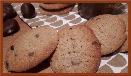 Biscuits moelleux à la crème de marron et pépite de chocolat