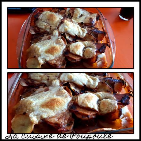 Gratin de pomme de terre et viande hachée Gratin de pomme de terre et viande hachée