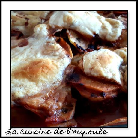 Gratin de pomme de terre et viande hachée Gratin de pomme de terre et viande hachée